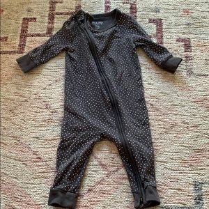 Cotton on footless playsuit with double zipper